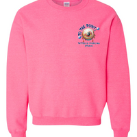 To The Point Piercing Studio Crewneck Sweatshirt - Pink