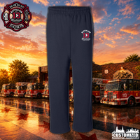 CFD Batt 18 Open-Bottom Sweatpants "Style2" - Navy