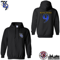 TK9 Pullover Hoodie "Style2" - Black