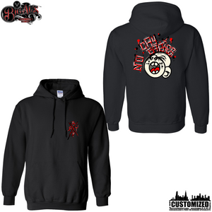 Big Al's Tattoo "No Cry Babies" Pullover Hoodie - Black