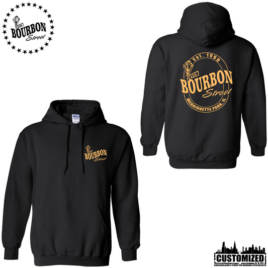 115th Bourbon Street Employee Hoodie - Black