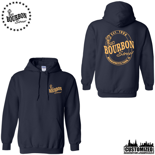 115th Bourbon Street Employee Hoodie - Navy