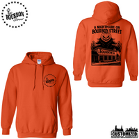 115th Bourbon Street H2025 Unisex Pullover Hoodie - Orange