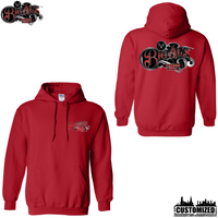 Big Al's Tattoo "Logo" Pullover Hoodie - Red