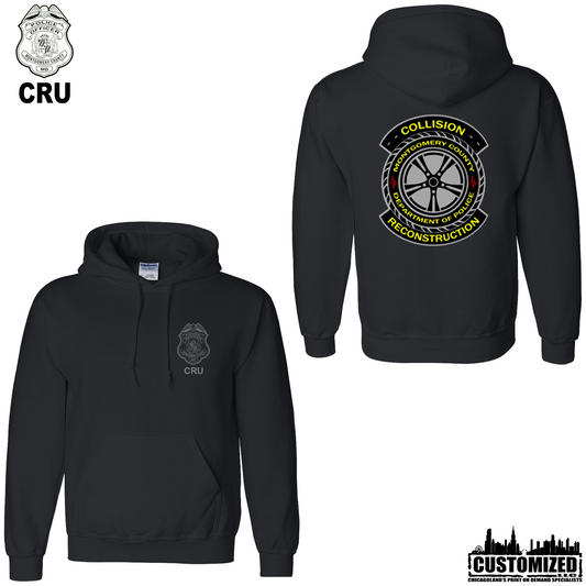 MCPD CRU Midweight Pullover "Style1" - Black