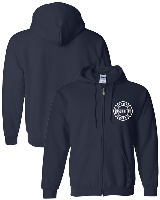 SFD Gildan Build-A-Zip up - Navy