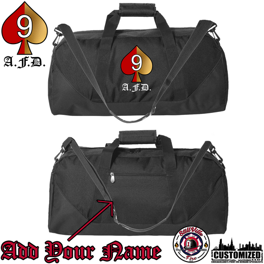 Aurora Fire Dept. "Engine Co. 9" 22.5in. Duffle Bag - Black