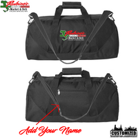 Rubino's "Classic" 22.5in. Duffle Bag - Black