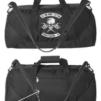 To The Point Tattoo 22.5" Duffle Bag - Black
