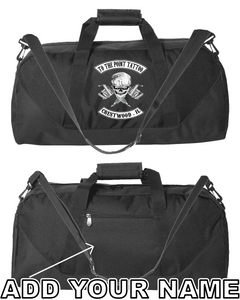 To The Point Tattoo 22.5" Duffle Bag - Black