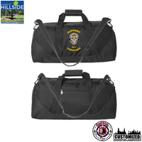 Village of Hillside "Support 911 Dispatchers" 22.5in. Duffle Bag Style2 - Black