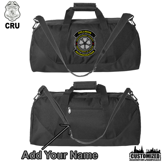 MCPD CRU 18in. Black Duffle Bag "Style2" - Black