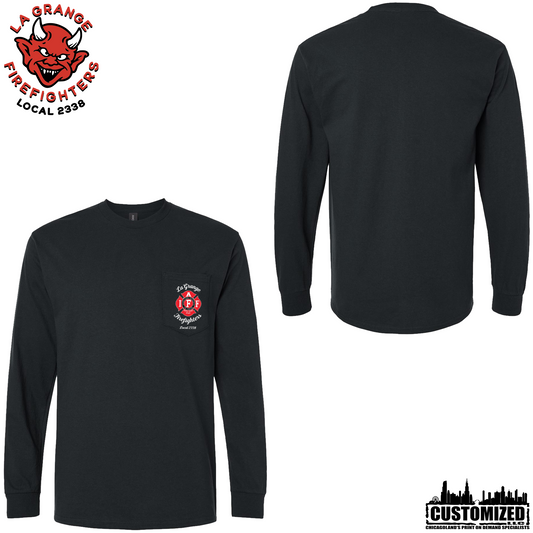 LaGrange FD Pocketed Duty Long Sleeve w/Standard Union Logo - Black