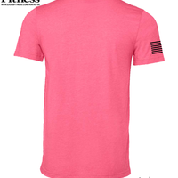 Exurb Fitness "DC Skyline" Short Sleeve - Heather Pink