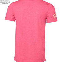 "Hold My Beer, I Need to Pet That Dog" Short Sleeve - Heather Pink