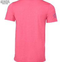 "All You Need Is Love And A Cat..." Short Sleeve - Heather Pink