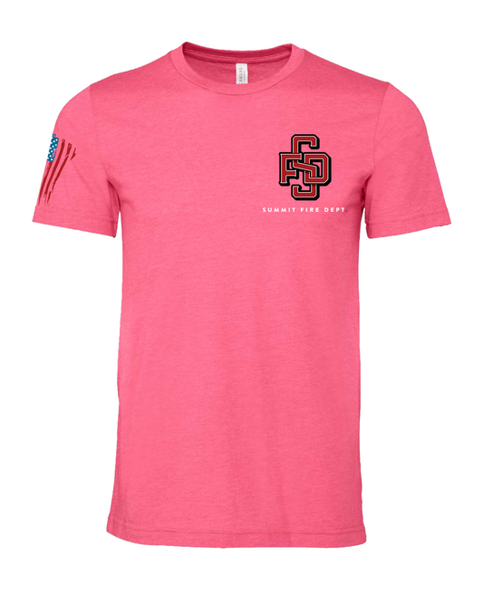 SFD Bella+Canvas Breast Cancer Shirt - Charity Pink