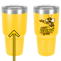 Bee's Revenge 30oz. Stainless Steel Tumbler - Yellow