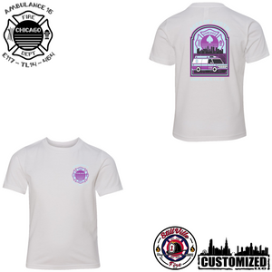 CFD Ambo Co. 15 "Summer Vibes" Youth shirt - White