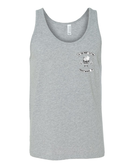 To The Point Tattoo "OG" Tank - Athletic Heather