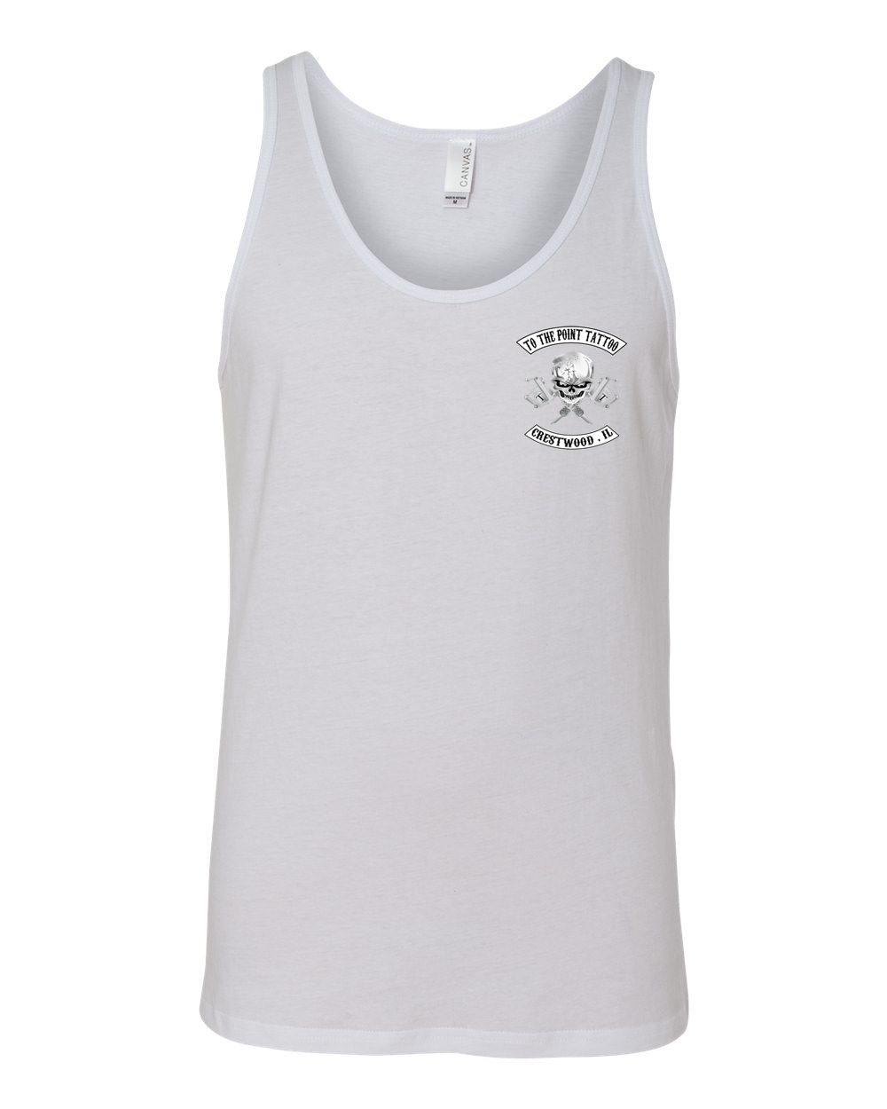 To The Point Tattoo "OG" Tank - White