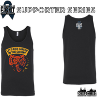 Let's Kick Cancer in the Colon Tank Top - Black
