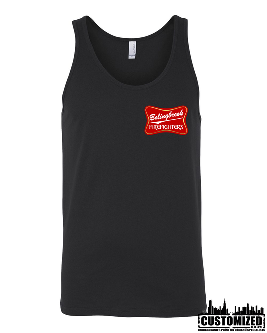 Bolingbrook FD "Miller Style" Tank Top - Black