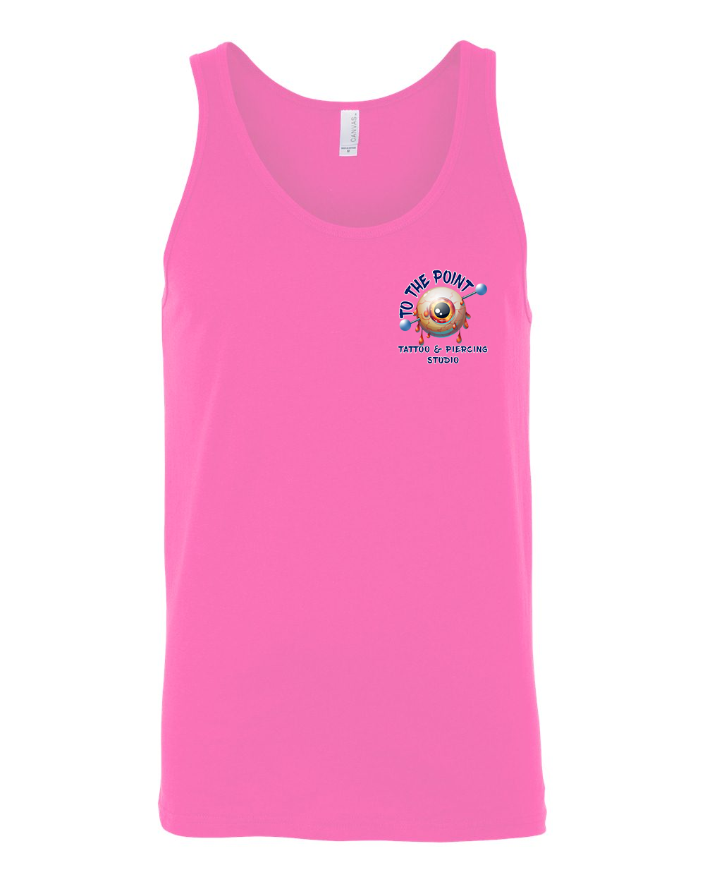 To The Point Piercing Studio Tank - Pink