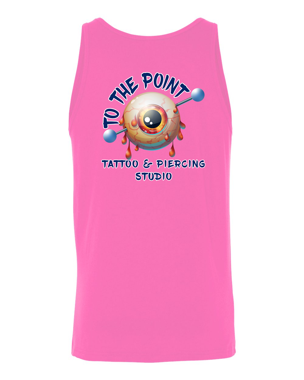 To The Point Piercing Studio Tank - Pink