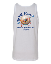Load image into Gallery viewer, To The Point Piercing Studio Tank - White