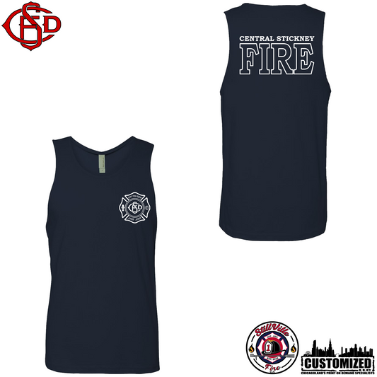 Central Stickney FD Duty Tank top - 3 Color Options