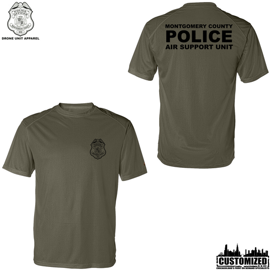MCPD ASU DriFit Shirt - OD Green