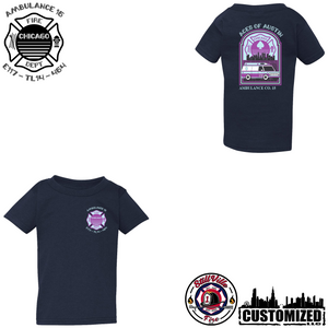 CFD Ambo Co. 15 "Summer Vibes" Gildan Toddler shirt - Navy