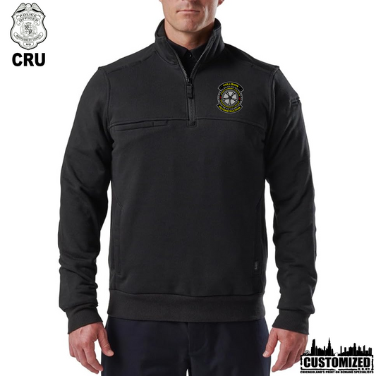MCPD CRU 5.11 Embroidered Job Shirt "Style2" - Black