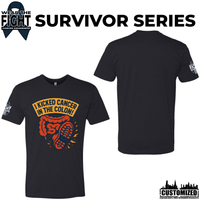 I Kicked Cancer in the Colon Short Sleeve - Black