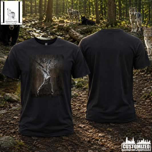 Herald Arts "Midnight's Breathe" Short Sleeve - Black