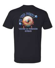 Load image into Gallery viewer, To The Point Piercing Studio shirt - Black
