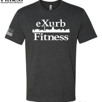 Exurb Fitness "DC Skyline" Short Sleeve - Charcoal