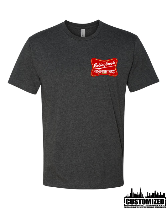 Bolingbrook FD "Miller Style" Short Sleeve - Charcoal