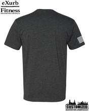 Load image into Gallery viewer, Exurb Fitness &quot;DC Skyline&quot; Short Sleeve - Charcoal