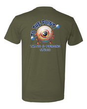 Load image into Gallery viewer, To The Point Piercing Studio shirt - Military Green