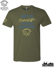 Load image into Gallery viewer, &quot;Get in Motherfluffer...&quot; Short Sleeve - Military Green