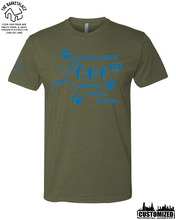 Load image into Gallery viewer, &quot;All You Need Is Love And A Cat...&quot; Short Sleeve - Military Green
