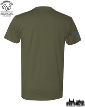 Load image into Gallery viewer, &quot;All You Need Is Love And A Cat...&quot; Short Sleeve - Military Green