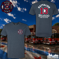 CFD Batt 18 Next Level Unisex Short Sleeve - Midnight Navy