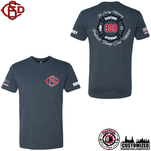 CSFD Navy Apparel with Patrick Mikos design - 8 Apparel Options