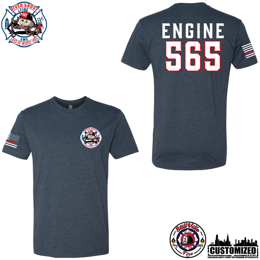 RGFD Next Level Duty Short sleeve shirt - Navy