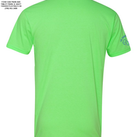 "All You Need Is Love And A Dog..." Short Sleeve - Neon Green