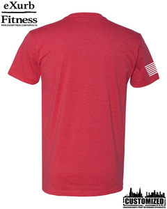 Exurb Fitness "DC Skyline" Short Sleeve - Red