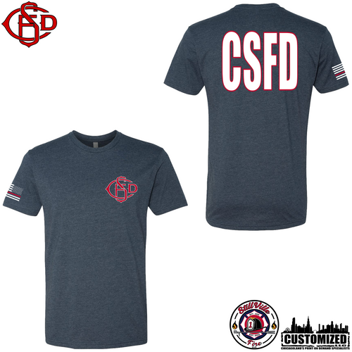 Central Stickney FD Navy Apparel with Scramble Logo - 6 Apparel Options